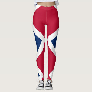 Leggings with flag of Denver, Colorado State, USA