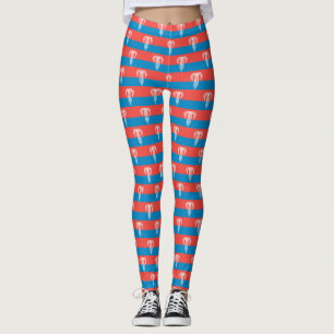 Leggings with flag of Kansas City, Missouri