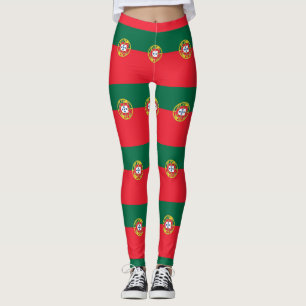 Leggings with flag of Portugal