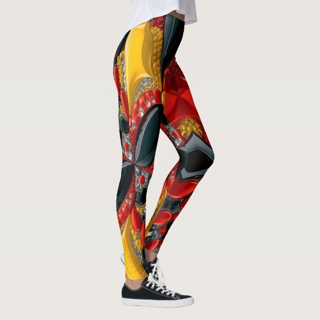 Leggings with Germany Colours design (Right)
