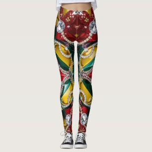 Leggings with Los Angeles Colours design