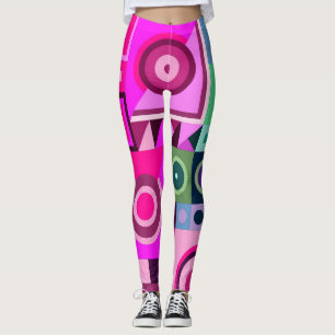 Leggings with nice casual art