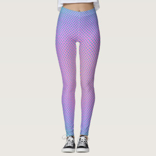 Leggings with pearl carbon fiber pattern