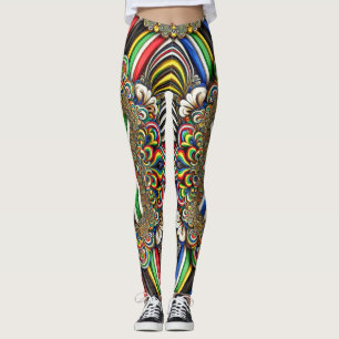 Leggings with South African Colours design
