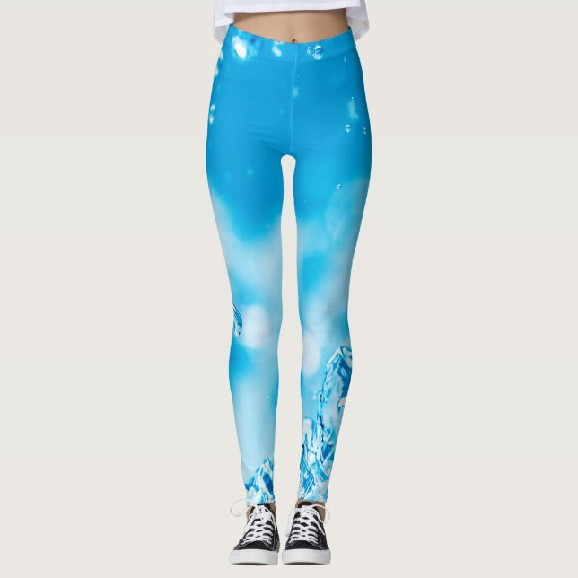 leggings with water bubbles (Front)