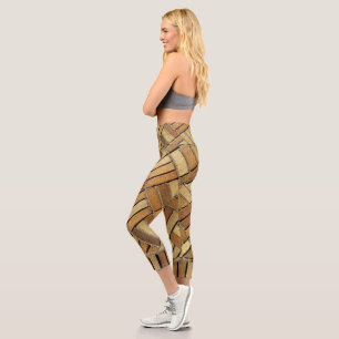 Leggings - Yellow Brick Pattern