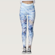 Leggins cool blue water