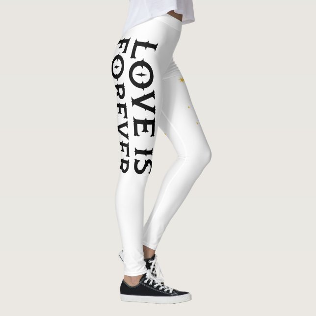 Leggins Tattoo neo Traditional Love is Foreve Leggings (Right)