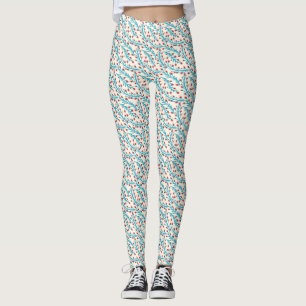 Leggins with little flowers pattern leggings