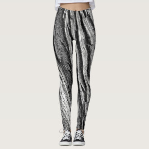 leggins woman tree trunk leggings