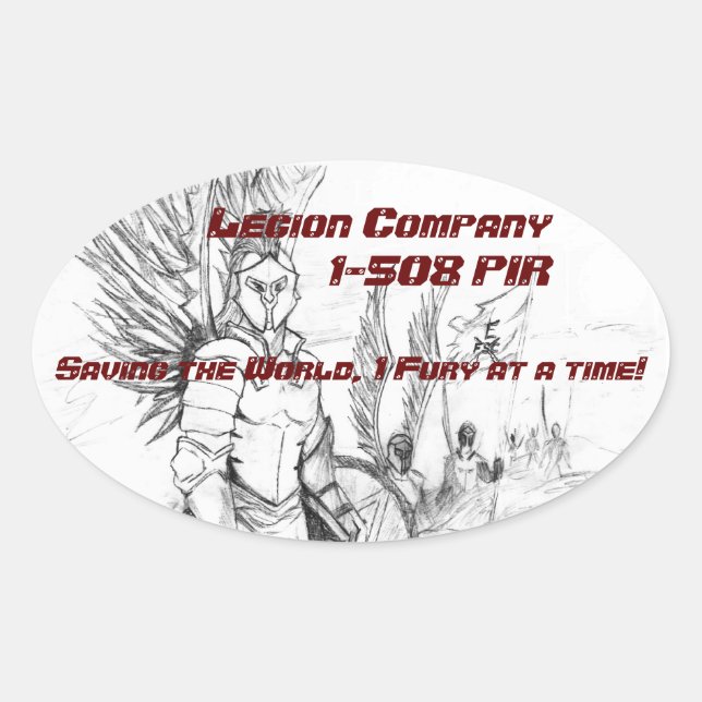 Legion Company Stickers (Front)