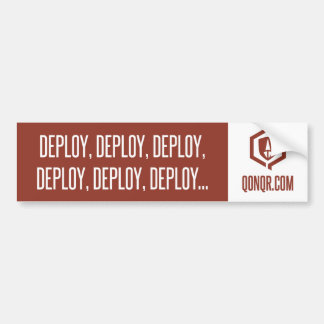 Legion Deploy Bumper Sticker
