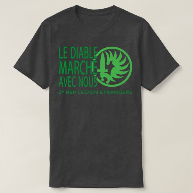 Legion Etrangere Foreign Legion T-Shirt (Design Front)