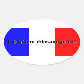 Legion etrangere oval sticker