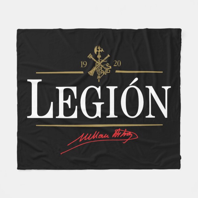 Legion Fleece Blanket (Front (Horizontal))