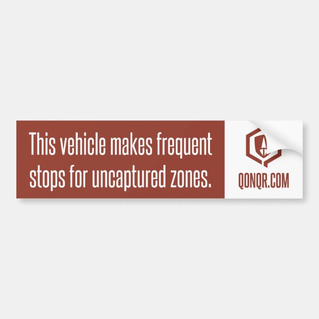 Legion Frequent Stops Bumper Sticker (Front)