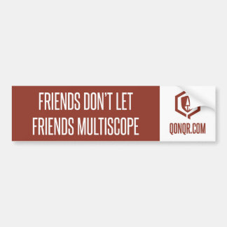 Legion Friends Multiscope Bumper Sticker