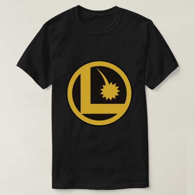 Legion of Super-Heroes Logo Classic T-Shirt (Design Front)