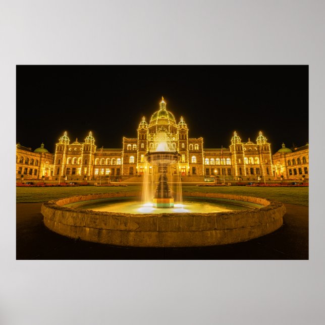 Legislative Assembly of British Columbia Poster (Front)