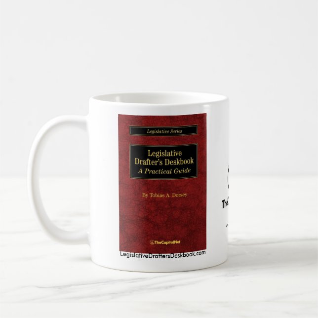 Legislative Drafter's Deskbook mug (Left)