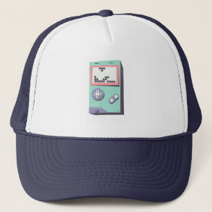 LEGO-Inspired GameBoy   Retro Gamer Trucker Hat