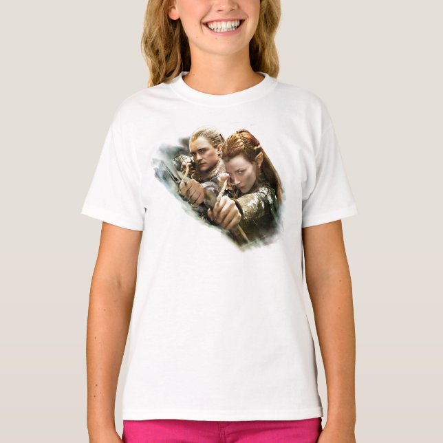 LEGOLAS GREENLEAF™ and TAURIEL™ Graphic T-Shirt (Front)
