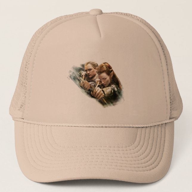 LEGOLAS GREENLEAF™ and TAURIEL™ Graphic Trucker Hat (Front)