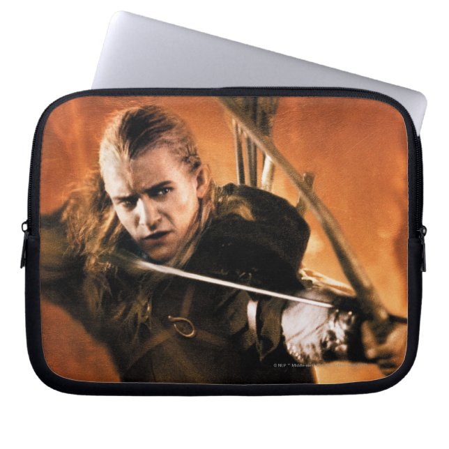 LEGOLAS GREENLEAF™ Drawing Bow 3 Laptop Sleeve (Front)
