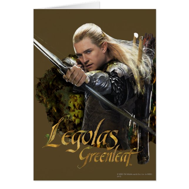 LEGOLAS GREENLEAF™ Drawing Bow Graphic (Front)