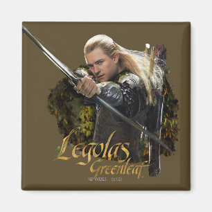 LEGOLAS GREENLEAF™ Drawing Bow Graphic Magnet