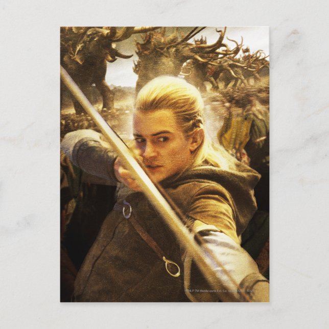 LEGOLAS GREENLEAF™ Drawing His Bow Postcard (Front)