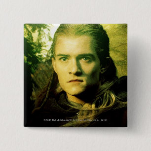 LEGOLAS GREENLEAF™ Front Portrait 15 Cm Square Badge