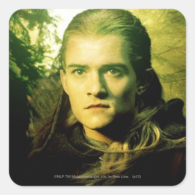 LEGOLAS GREENLEAF™ Front Portrait Square Sticker (Front)