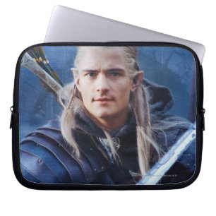 LEGOLAS GREENLEAF™ in Blue Laptop Sleeve
