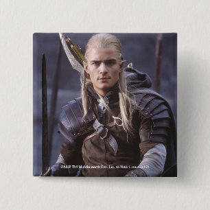 LEGOLAS GREENLEAF™ on Horse 15 Cm Square Badge