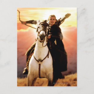 LEGOLAS GREENLEAF™  on Horseback Postcard