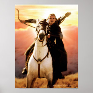 LEGOLAS GREENLEAF™  on Horseback Poster
