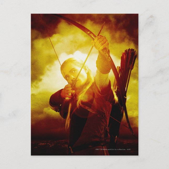 LEGOLAS GREENLEAF™ Shooting Arrow Postcard (Front)