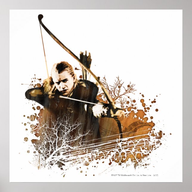 LEGOLAS GREENLEAF™ Shooting Arrow Poster (Front)