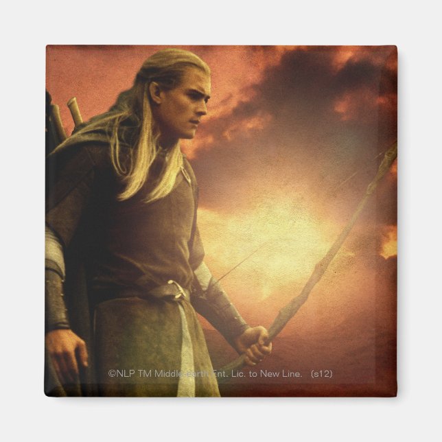 LEGOLAS GREENLEAF™ with Bow Magnet (Front)