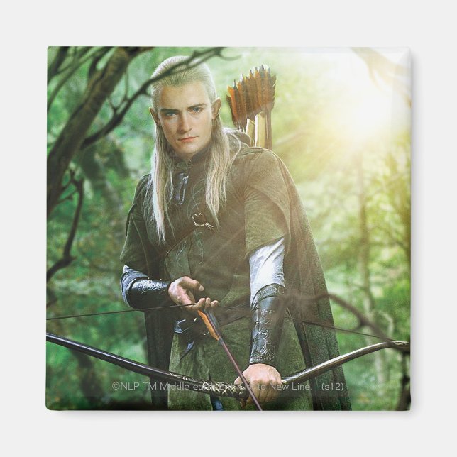 LEGOLAS GREENLEAF™ with bow Magnet (Front)