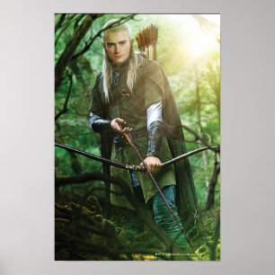 LEGOLAS GREENLEAF™ with bow Poster
