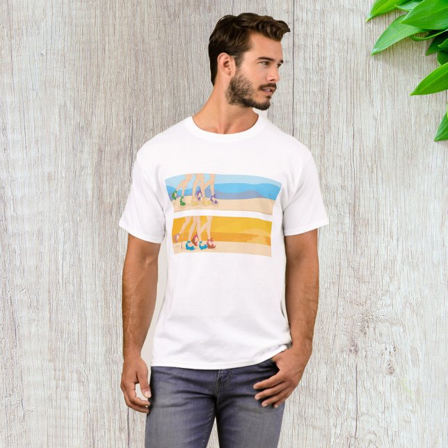 Legs At The Beach Mens T-Shirt (Creator Uploaded)