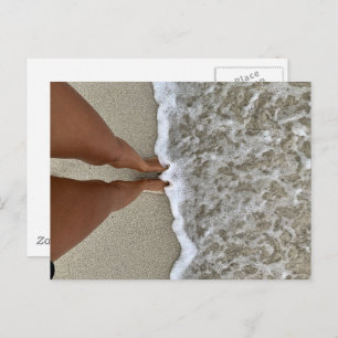 Legs in the ocean, Varadero, Cuba Post Card. Postcard