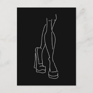 legs postcard