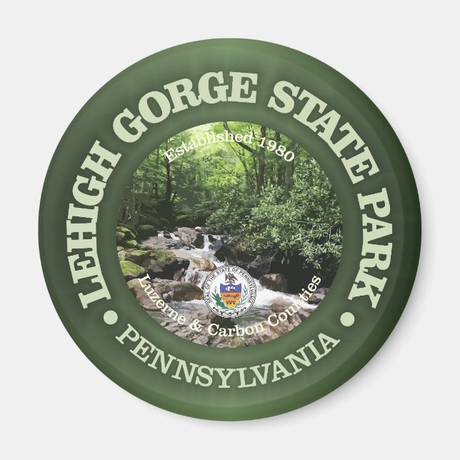 Lehigh Gorge SP Magnet (Front)