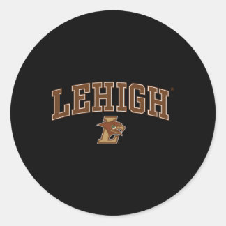 Lehigh Mountain Hawks Arch Over Classic Round Sticker