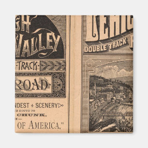 Lehigh Valley Railroad Magnet