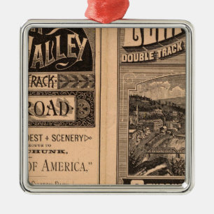 Lehigh Valley Railroad Metal Ornament