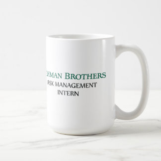 Lehman Brothers Risk Management Intern Mugs
